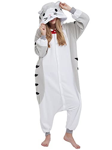 QSTYLE Erwachsener Tier Onesie Weihnachten Kostüm,EIN Stück Cosplay Anzug für Damen und Herren von QSTYLE