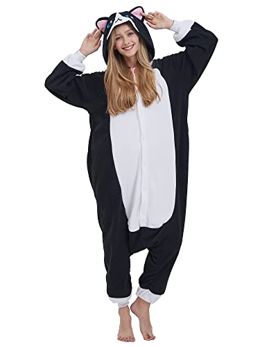 QSTYLE Erwachsener Tier Onesie Weihnachten Kostüm,EIN Stück Cosplay Anzug für Damen und Herren von QSTYLE