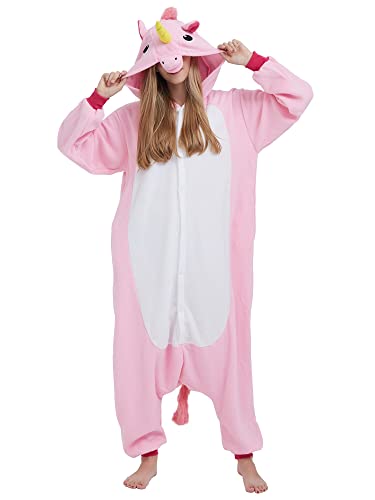 QSTYLE Erwachsener Tier Onesie Weihnachten Kostüm,EIN Stück Cosplay Anzug für Damen und Herren von QSTYLE