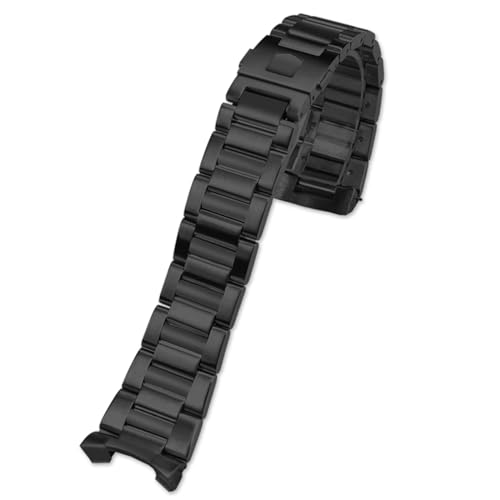 QSYJCCXD 22mm Edelstahl Uhrenband für Carrera Arc End Watchband Handgelenk Armband Deployment Man Watch Armband von QSYJCCXD