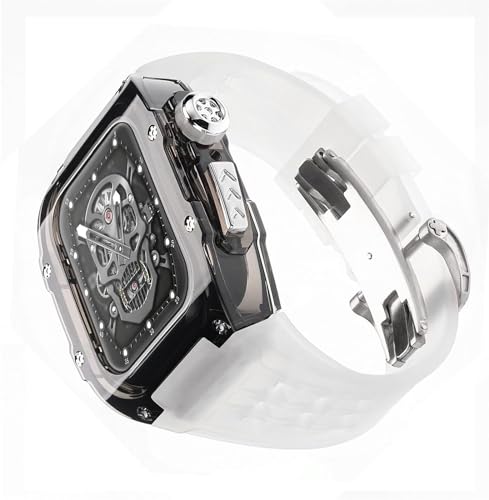 QSYJCCXD 49mm 45 mm 44mm transparent Uhrengehäuse Gummiband -Mod -Kit , für Ultra 2 8/7/6/5/4/SE -Serie , Männer Frauen RM Clear Watch Hülle Sport atmungsaktiven Riemenersatz QSYJCCXD 49mm 45 mm 44mm transparent Uhrengehäuse Gummiband -Mod -Kit , für Ultra 2 8/7/6/5/4/SE -Serie , Männer Frauen RM Clear Watch Hülle Sport atmungsaktiven Riemenersatz von QSYJCCXD