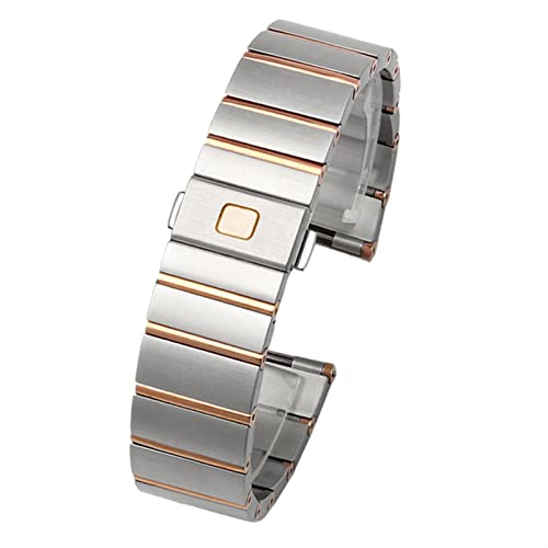 QSYJCCXD Für Omega Double Eagle Constellation Stahl Uhrenband Edelstahl Männer und Frauen Uhr Kette 17 23 25mm Uhrengurt QSYJCCXD Für Omega Double Eagle Constellation Stahl Uhrenband Edelstahl Männer und Frauen Uhr Kette 17 23 25mm Uhrengurt von QSYJCCXD