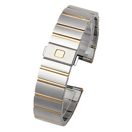 QSYJCCXD Für Omega Double Eagle Constellation Stahl Uhrenband Edelstahl Männer und Frauen Uhr Kette 17 23 25mm Uhrengurt QSYJCCXD Für Omega Double Eagle Constellation Stahl Uhrenband Edelstahl Männer und Frauen Uhr Kette 17 23 25mm Uhrengurt von QSYJCCXD