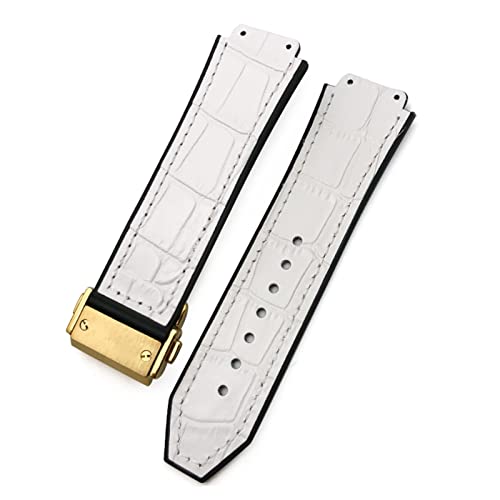 QSYJCCXD Für Watch-Gurt , Cowide Gummi-Uhrband 25-19mm Kalbslederarmbänder Sport Männer und Wom Watchbänder QSYJCCXD Für Watch-Gurt , Cowide Gummi-Uhrband 25-19mm Kalbslederarmbänder Sport Männer und Wom Watchbänder von QSYJCCXD