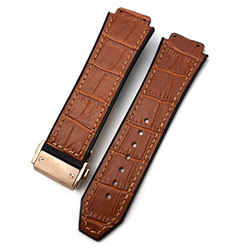 QSYJCCXD Für Watch-Gurt , Cowide Gummi-Uhrband 25-19mm Kalbslederarmbänder Sport Männer und Wom Watchbänder QSYJCCXD Für Watch-Gurt , Cowide Gummi-Uhrband 25-19mm Kalbslederarmbänder Sport Männer und Wom Watchbänder von QSYJCCXD