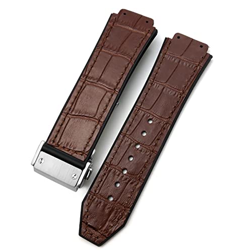 QSYJCCXD Für Watch-Gurt , Cowide Gummi-Uhrband 25-19mm Kalbslederarmbänder Sport Männer und Wom Watchbänder QSYJCCXD Für Watch-Gurt , Cowide Gummi-Uhrband 25-19mm Kalbslederarmbänder Sport Männer und Wom Watchbänder von QSYJCCXD