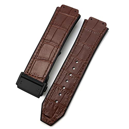 QSYJCCXD Für Watch-Gurt , Cowide Gummi-Uhrband 25-19mm Kalbslederarmbänder Sport Männer und Wom Watchbänder QSYJCCXD Für Watch-Gurt , Cowide Gummi-Uhrband 25-19mm Kalbslederarmbänder Sport Männer und Wom Watchbänder von QSYJCCXD