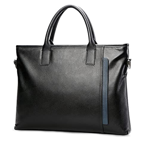 QSYJCCXD Handtasche Aktentasche Pendler Business Bag Crossbody Tasche Freizeit Ledertasche Computertasche QSYJCCXD Handtasche Aktentasche Pendler Business Bag Crossbody Tasche Freizeit Ledertasche Computertasche von QSYJCCXD