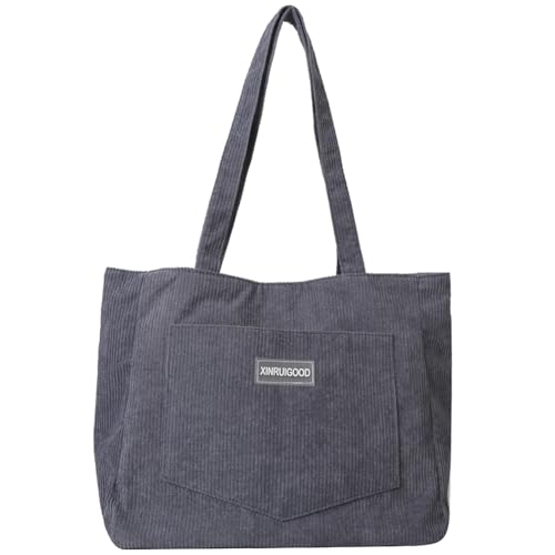 QSYJCCXD Hobos Bag Freizeit ein Einkaufstasche Frauen große Umhängetaschen mit Taschenfächer solide für die Schularbeit einkaufen von QSYJCCXD