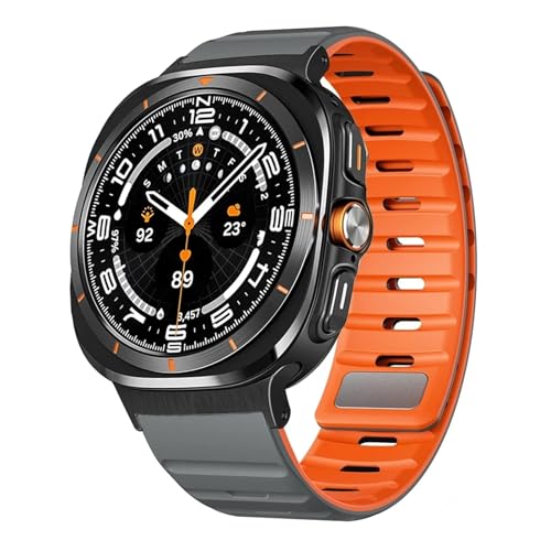 QSYJCCXD Magnetband für Galaxy Watch Ultra 47mm Männer weicher Silikongurt , für Galaxy Ultra 7 Ultra 47mm Sportarmband Correa Watchbänder QSYJCCXD Magnetband für Galaxy Watch Ultra 47mm Männer weicher Silikongurt , für Galaxy Ultra 7 Ultra 47mm Sportarmband Correa Watchbänder von QSYJCCXD