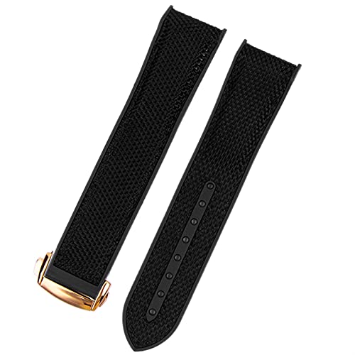 QSYJCCXD Nylon Gummi -Uhrband für Omega -Männer Einbindungsstock -Gurt -Uhr -Accessorie Silikon -Uhr -Armband Kette von QSYJCCXD