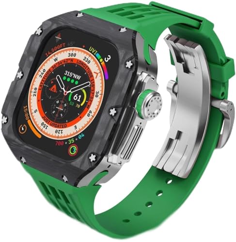 QSYJCCXD Premium Carbon Faser Watch Case Gummiband QSYJCCXD Premium Carbon Faser Watch Case Gummiband von QSYJCCXD