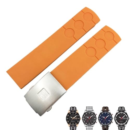 QSYJCCXD Rubber Watchband 20 mm geeignet für Tissot PRS516 T100417 Sportdosiger weicher Uhrengurt Freie Werkzeuge Männer Männer QSYJCCXD Rubber Watchband 20 mm geeignet für Tissot PRS516 T100417 Sportdosiger weicher Uhrengurt Freie Werkzeuge Männer Männer von QSYJCCXD