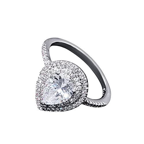 QSYJCCXD Zirkonringe für Frauen, modisch birnenförmige Drop-Form-Zirkon-Ringparty Ladies Hochzeit Brautringgeschenk 5-10 Jubiläum Valentinstag Geschenke für Mädchen Frauen anwesend QSYJCCXD Zirkonringe für Frauen, modisch birnenförmige Drop-Form-Zirkon-Ringparty Ladies Hochzeit Brautringgeschenk 5-10 Jubiläum Valentinstag Geschenke für Mädchen Frauen anwesend von QSYJCCXD