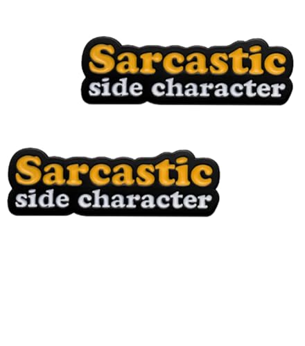 QTAOEIONG Emaille-Brosche mit sarkastischem Seitencharakter, 2 Stück, Anstecknadel für Männer und Frauen QTAOEIONG Emaille-Brosche mit sarkastischem Seitencharakter, 2 Stück, Anstecknadel für Männer und Frauen von QTAOEIONG