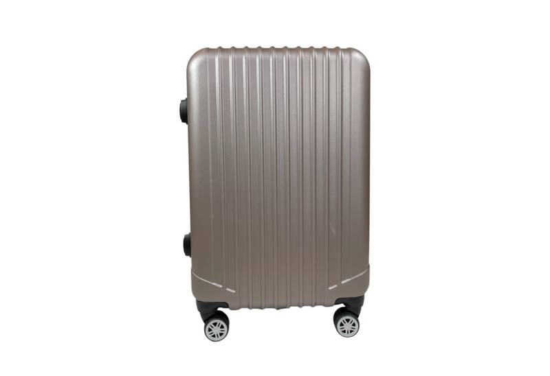 QTC Hartschalen-Trolley Reisekoffer aus hochwertigen und leichtem ABS Material 4 Rollen, Teleskopgriff Handgepäck 100% ABS Tasche Koffer QTC Hartschalen-Trolley Reisekoffer aus hochwertigen und leichtem ABS Material 4 Rollen, Teleskopgriff Handgepäck 100% ABS Tasche Koffer von QTC