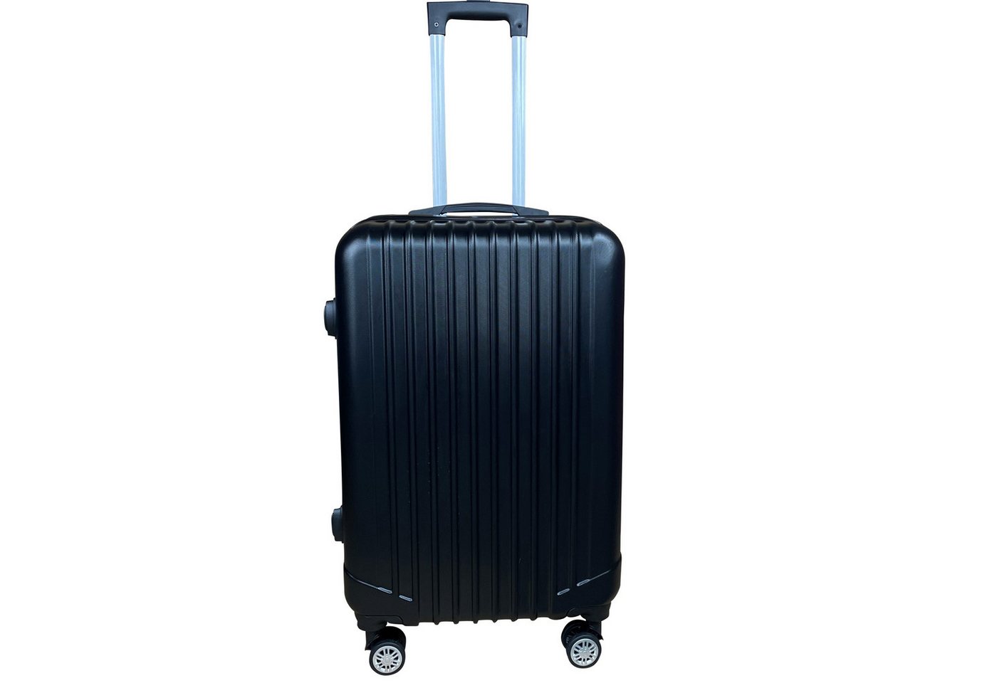 QTC Hartschalen-Trolley Reisekoffer aus hochwertigen und leichtem ABS Material 4 Rollen, Teleskopgriff Handgepäck 100% ABS Tasche Koffer QTC Hartschalen-Trolley Reisekoffer aus hochwertigen und leichtem ABS Material 4 Rollen, Teleskopgriff Handgepäck 100% ABS Tasche Koffer von QTC