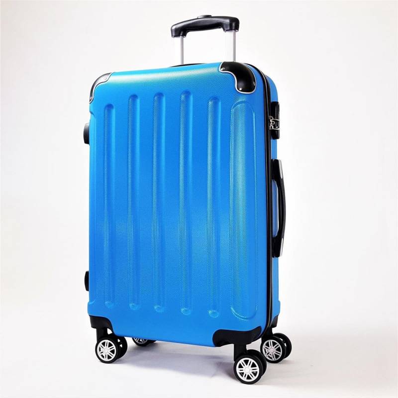 QTC Trolley Reisekoffer BERLIN Hartschale Trolley M L XL SET, 4 Rollen von QTC