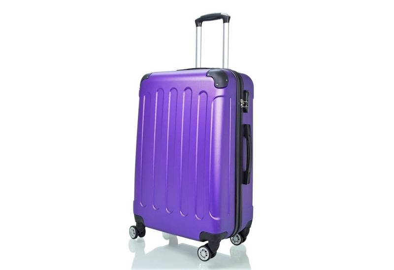 QTC Trolley Reisekoffer BERLIN Hartschale Trolley M L XL SET, 4 Rollen von QTC