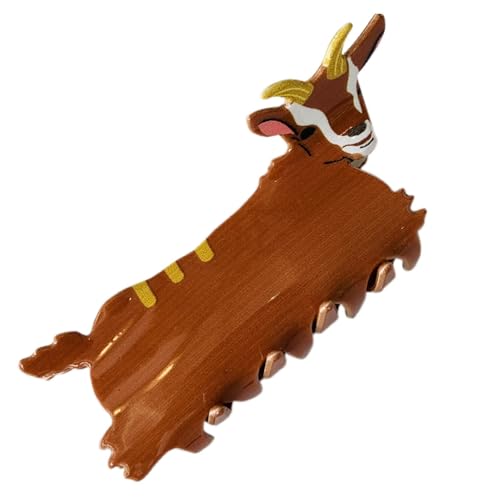 Dekorative Haarspange - Haarspangen mit Herbstmotiv für Frauen | Stilvolle Thanksgiving-Haaraccessoires für Damen | Blätter Tierform Große bunte Haarklammern | Neuartige Haaraccessoires von QTFYE