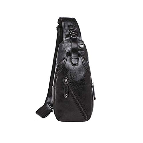 QTYQWC Schulter oder Crossbody Schulter Rucksack Daypack Chests -Taschen Wandern für Männer von QTYQWC