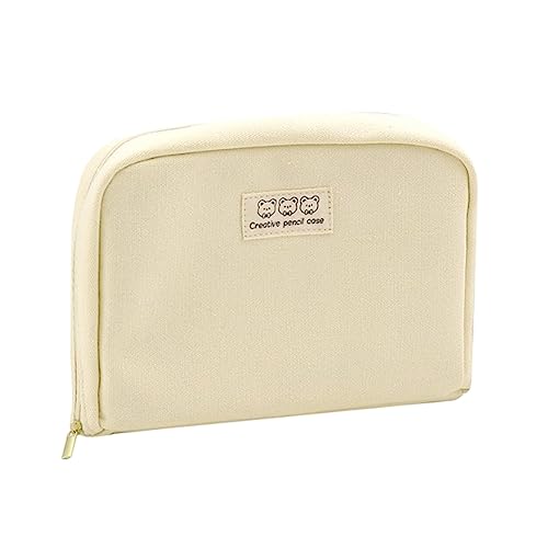 QUAEDE Schüler-Federmäppchen, Gelb, Ästhetisches Federmäppchen für die Schule, Schreibwaren, Stifttasche, Reißverschluss, Federmäppchen, Schulbedarf von QUAEDE