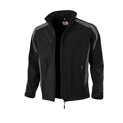 QUALITEX HIGH QUALITY WORKWEAR Softshelljacke,94% PES,6% ELASTAN,INNEN FLEECEKASCHIERT Größe 3XL von QUALITEX HIGH QUALITY WORKWEAR