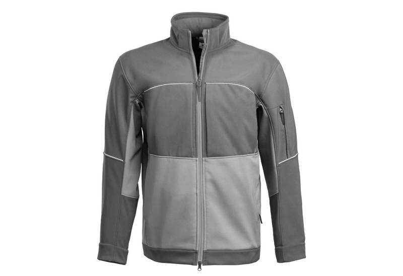 Qualitex Workwear Softshelljacke Atmungsaktive Regenjacke, wasserfeste Softshelljacke, Übergangsjacke (1-St) All-Wetter-Jacke für Herren & Damen, im Bundle mit Kapuze erhältlich von Qualitex Workwear