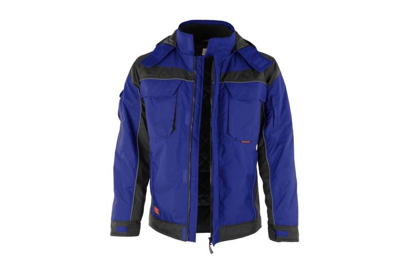 Qualitex Workwear Winterjacke Winterjacke "PRO" kornblau/schwarz, Gr. XL von Qualitex Workwear