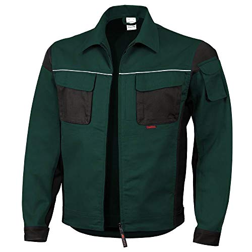 Qualitex Arbeitsjacke Professionell Pro MG 245 – mehrere Farbe Gr. M, Vert - Vert/Noir von QUALITEX HIGH QUALITY WORKWEAR