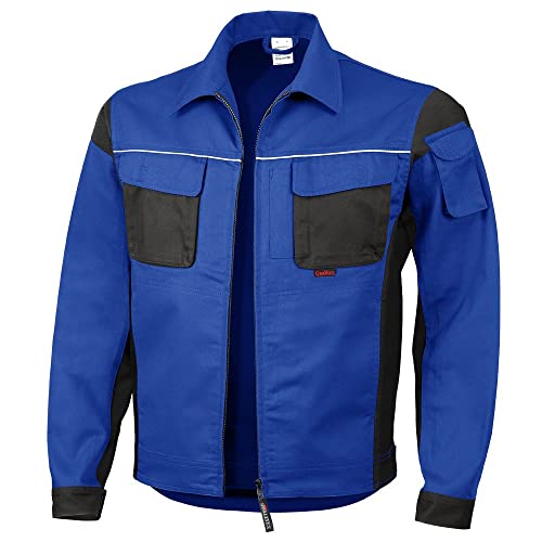 Qualitex Arbeitsjacke Professionell Pro MG 245 – mehrere Farbe Gr. XXX-Large, - Bleu/noir von QUALITEX HIGH QUALITY WORKWEAR