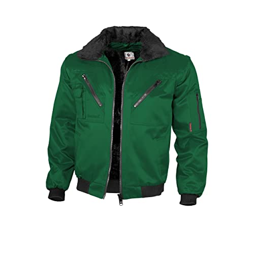 Qualitex - Pilotenjacke 4 in 1, Grün, S von QUALITEX HIGH QUALITY WORKWEAR