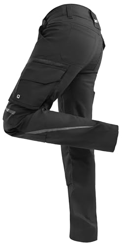Qualitex Pro+ Bundhose Unisex Herren Damen Farbe Schwarz 110 von QUALITEX HIGH QUALITY WORKWEAR
