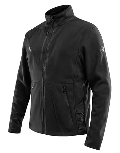 Qualitex Pro+ Fleecejacke Farbe Schwarz Größe XL von QUALITEX HIGH QUALITY WORKWEAR