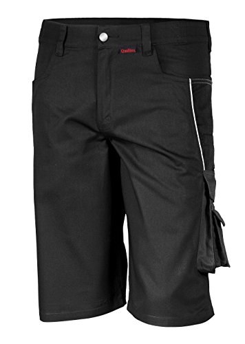 Qualitex - Shorts PRO MG 245 - mehrere Farben Gr. XX-Large, schwarz von QUALITEX HIGH QUALITY WORKWEAR