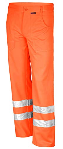 Qualitex Warnschutz Hose Bundhose WS orange Herren Workwear Arbeitshose warnorange 102 von QUALITEX HIGH QUALITY WORKWEAR