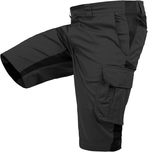 Qualitex iND Arbeitsshorts Unisex Herren Farbe Schwarz Größe 42 Qualitex iND Arbeitsshorts Unisex Herren Farbe Schwarz Größe 42 von QUALITEX HIGH QUALITY WORKWEAR