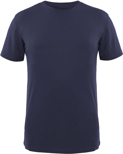 Qualitex iND Lyocell Herren T-Shirt Farbe Marine Größe 3XL von QUALITEX HIGH QUALITY WORKWEAR