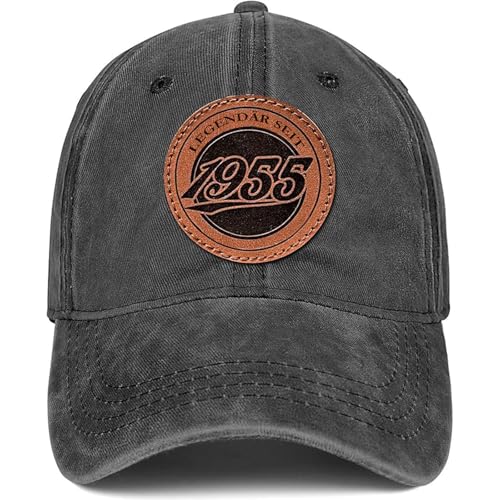 QUANMAITONG 70 Geburtstag Männer Cap Herren Geschenke Geburtstagsgeschenk Für Männer Kappen Papa Opa Vatertagsgeschenk 70. Geburtstag Männer (DE/NL/SE/PL, Alphanumerisch, S, L, 1955) von QUANMAITONG