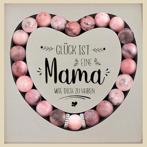 QUANMAITONG Muttertagsgeschenk Geschenke für Mama，Armband Damen Geburtstagsgeschenk für Beste Mama Mutter Frauen，Mutmacher Geschenk für Women von QUANMAITONG