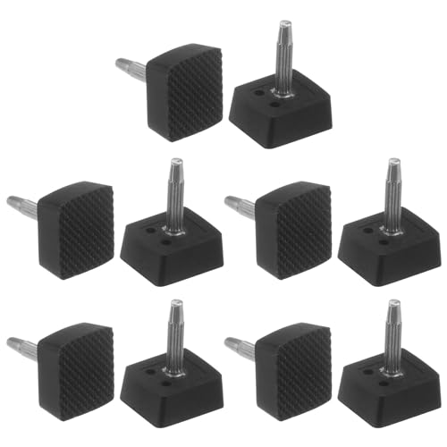 QUARKZMAN 5 Paare TPU Stöckelabsatz Spitzen Schuhe Ersatz Zapfen Kappen für Damen Stöckelschuhe 3mm Pin 13mm Vierkant Absatz Reparatur Kappen Schwarz QUARKZMAN 5 Paare TPU Stöckelabsatz Spitzen Schuhe Ersatz Zapfen Kappen für Damen Stöckelschuhe 3mm Pin 13mm Vierkant Absatz Reparatur Kappen Schwarz von QUARKZMAN