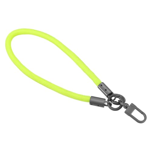 QUARKZMAN Schlüsselanhänger Handgelenk Lanyard, 400mm/15 Zoll Geflochtener Schlüsselbänder, Handgelenkriemen Schlüsselanhänger für Clutch Geldbörse Tasche Schlüssel, Autoschlüssel(Neon Gelb) QUARKZMAN Schlüsselanhänger Handgelenk Lanyard, 400mm/15 Zoll Geflochtener Schlüsselbänder, Handgelenkriemen Schlüsselanhänger für Clutch Geldbörse Tasche Schlüssel, Autoschlüssel(Neon Gelb) von QUARKZMAN