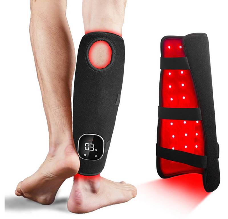 QUBEBU Infrarot-Wärmestrahler Infrarotlampe, Armschutz für die Rotlichttherapie Schmerzlinderung, Von der FDA zugelassene LED-Therapie, 1-tlg., Dual-Mode-Steuerung: Pulsmodus und konventioneller Modus, Kann die Gelenkheilung beschleunigen und Schmerzen lindern von QUBEBU