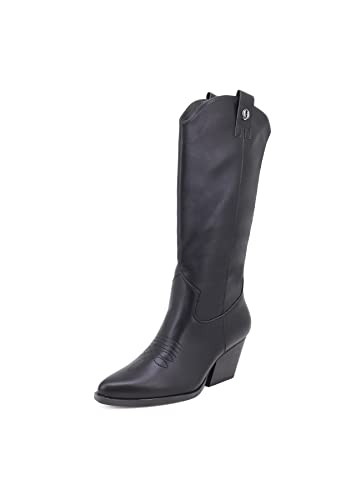 QUEEN HELENA Cowboystiefel für Damen X28-111 Schwarz, 36 EU von QUEEN HELENA