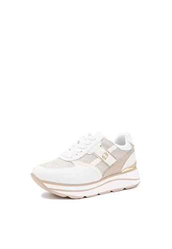 QUEEN HELENA Damen Turnschuhe Sneakers X28 33 Gold, 40 EU von QUEEN HELENA