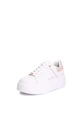 QUEEN HELENA Lässige Plateau-Sneakers mit Plateau, elegant, leicht, für Damen X28-16, X30 15 Rosa, 40 EU von QUEEN HELENA