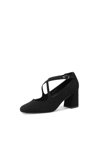 QUEEN HELENA Mokassins mit Kreuzbandabsatz, lässig, elegant, für Damen, ZM9805, Schwarz , 41 EU QUEEN HELENA Mokassins mit Kreuzbandabsatz, lässig, elegant, für Damen, ZM9805, Schwarz , 41 EU von QUEEN HELENA