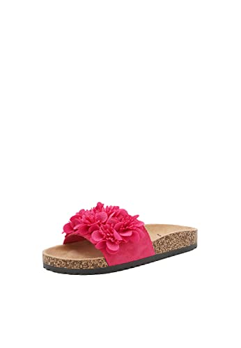 QUEEN HELENA Pantoletten Damen R242 Fuchsia, 41 EU von QUEEN HELENA