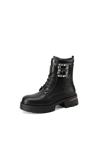 QUEEN HELENA Springerstiefel Casual Schnalle mit Strass Damen X31-72, Schwarz , 38 EU QUEEN HELENA Springerstiefel Casual Schnalle mit Strass Damen X31-72, Schwarz , 38 EU von QUEEN HELENA