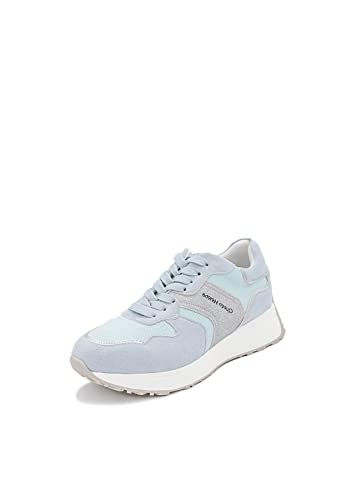 QUEEN HELENA Turnschuhe mit Plateau Sneaker Damen X28 52 Blau, 40 EU von QUEEN HELENA